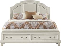 3 pc queen storage bed