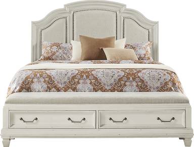 3 pc queen storage bed