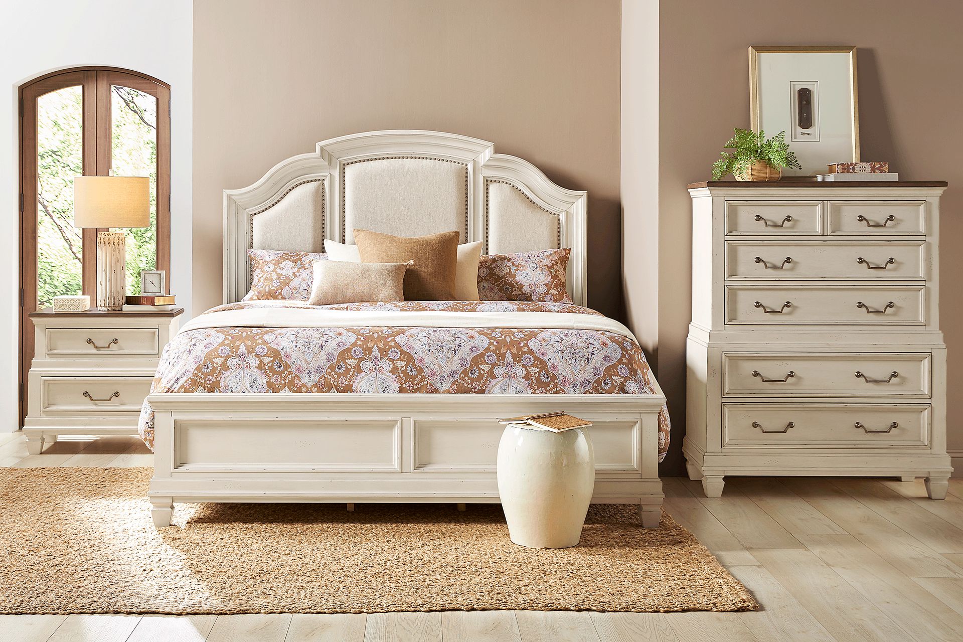 Provence White Nightstand - Image 2