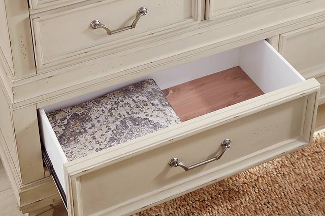 Provence White 7 Pc King Storage Bedroom - Thumbnail - Image 10