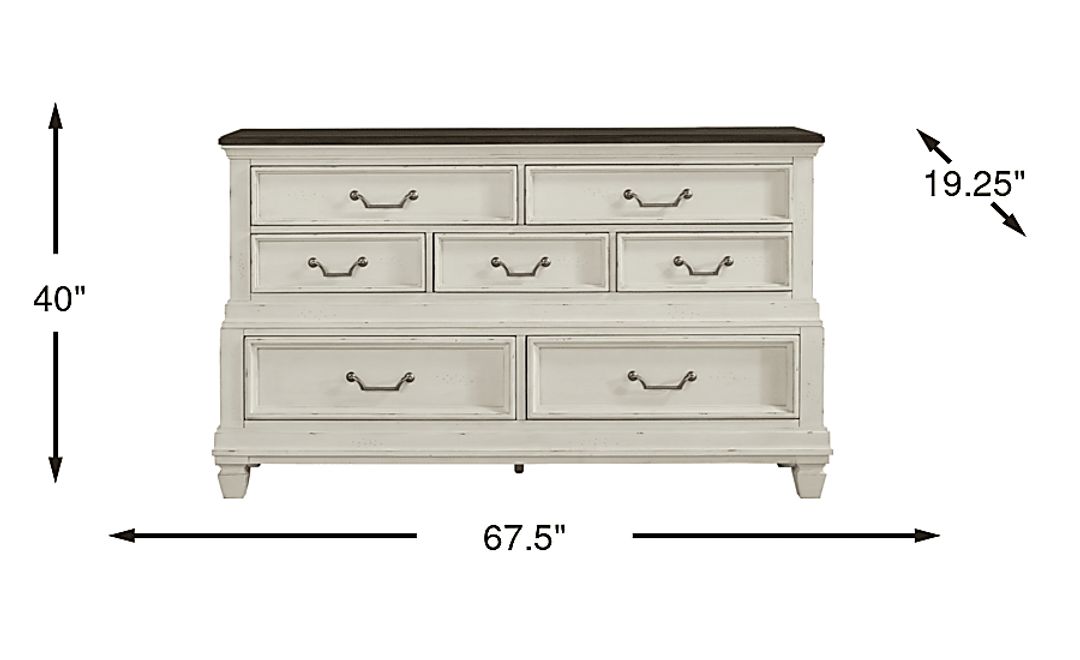 Provence White Dresser