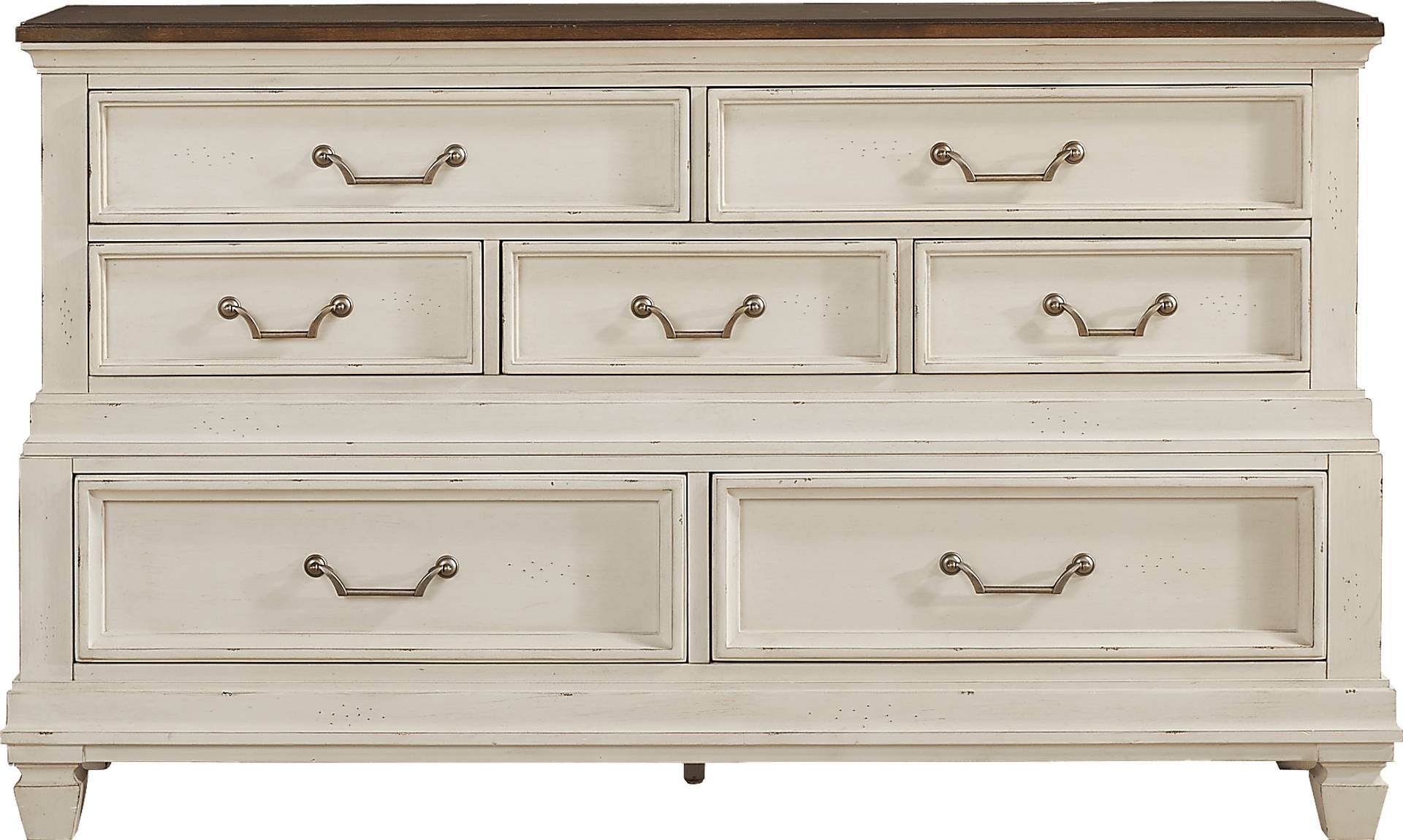 white dresser