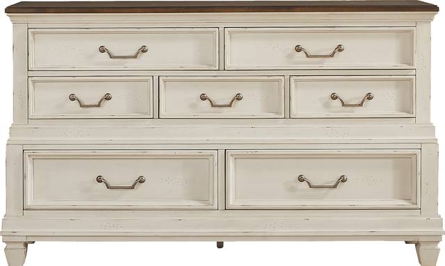 Provence White 7 Pc King Storage Bedroom - Thumbnail - Image 8
