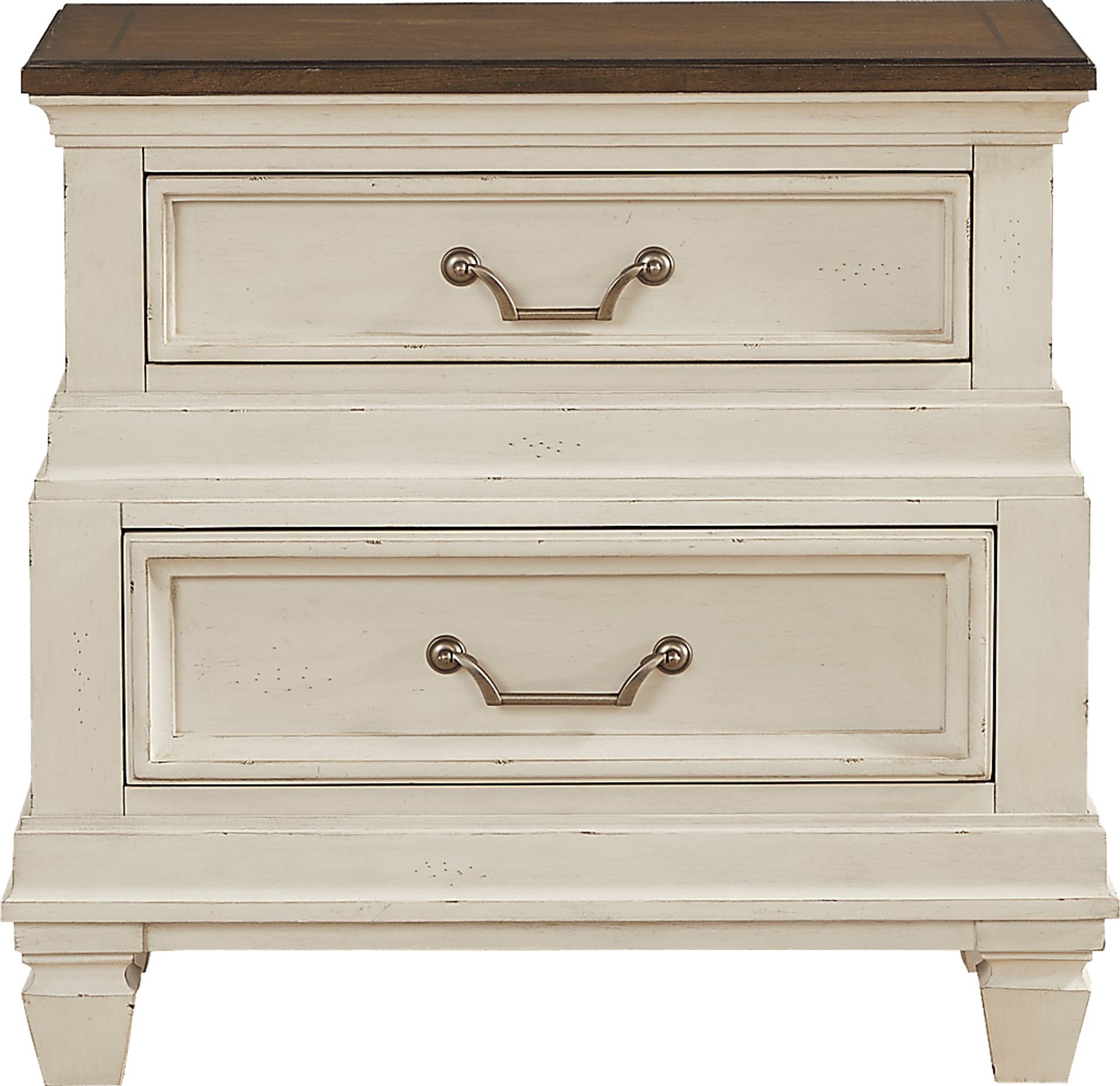 white nightstand