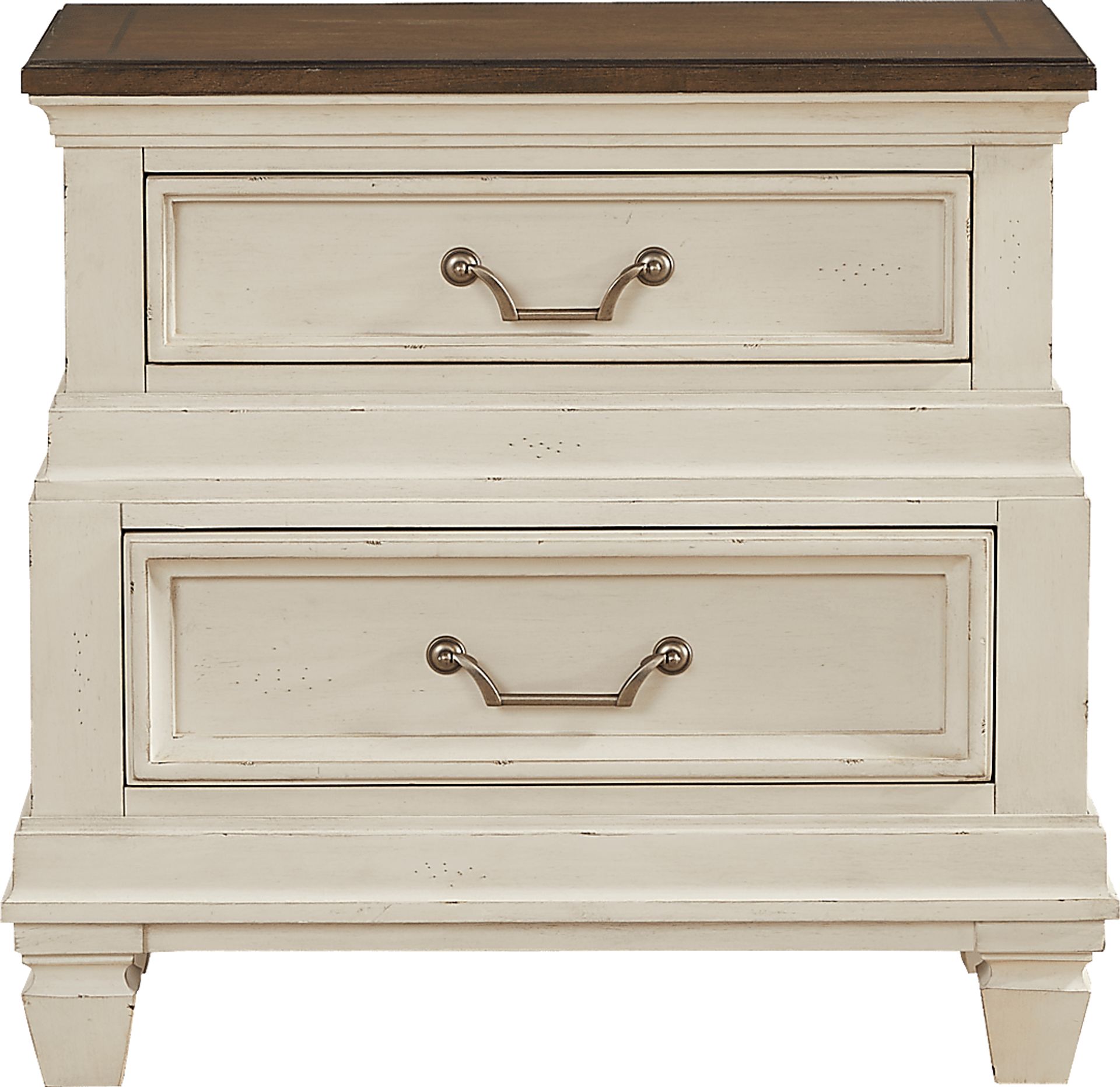 Provence White 7 Pc King Storage Bedroom - Image 14