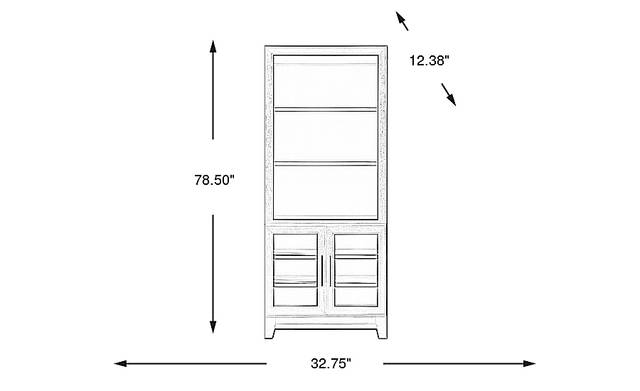 Dimension Image. Please refer to the Dimension Tab on this page for dimension details.
