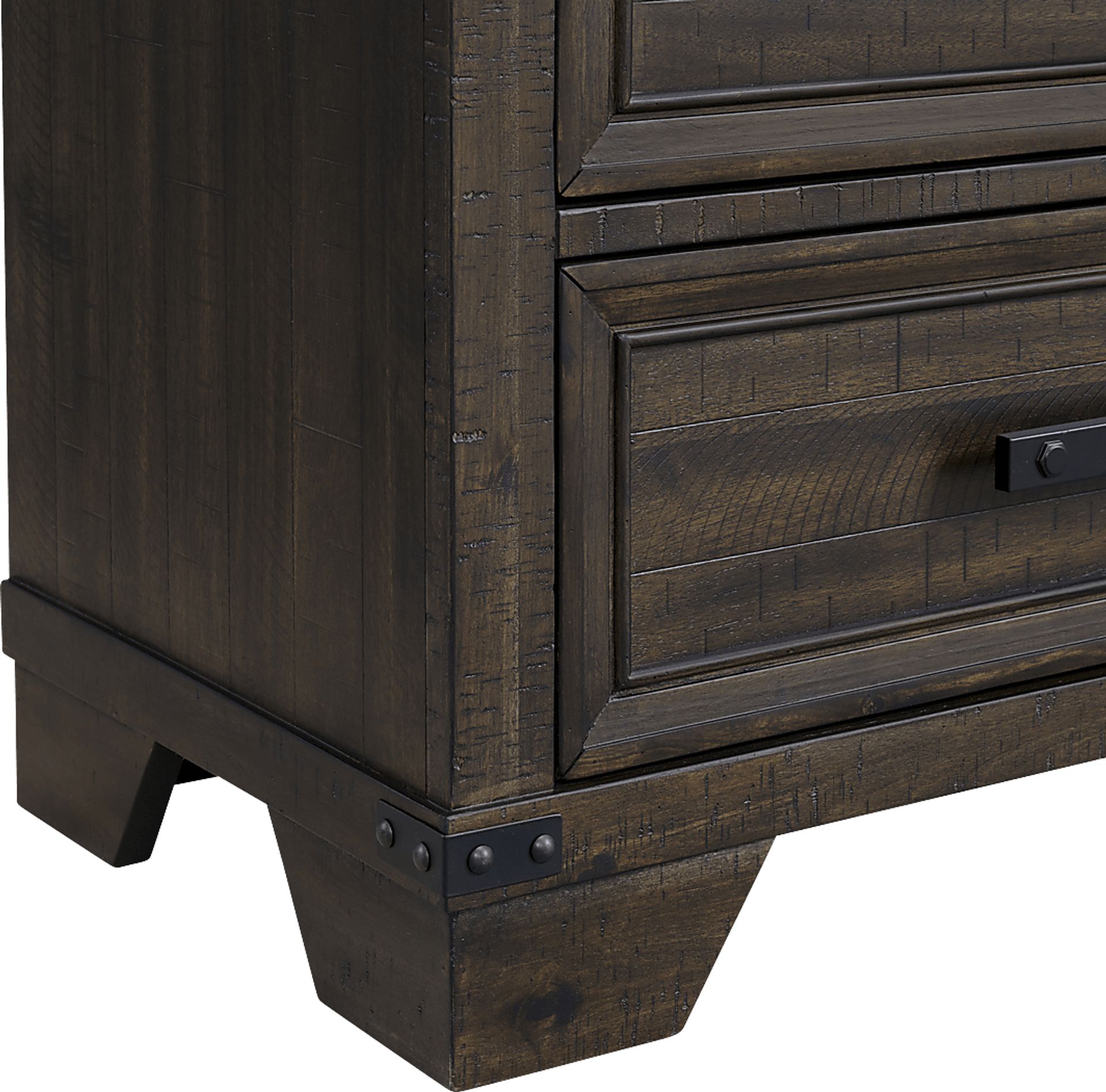Prunera Gray Nightstand - Image 6