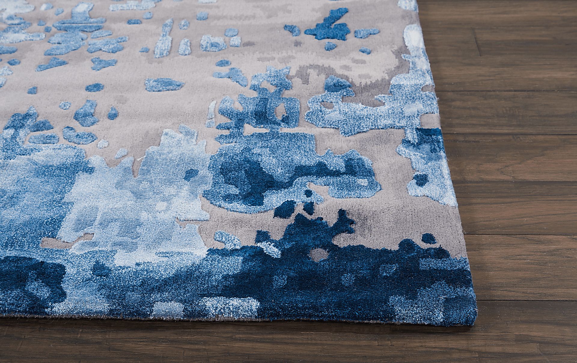 Pruzor Blue/Gray 8'6 x 11'6 Rug - Image 4