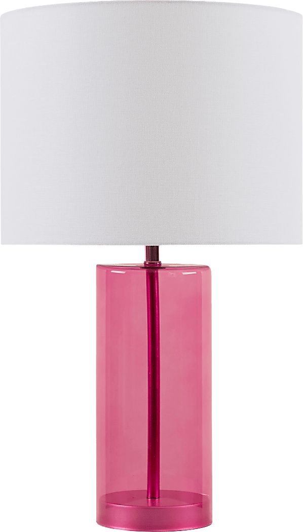 Pryor Road Pink Lamp