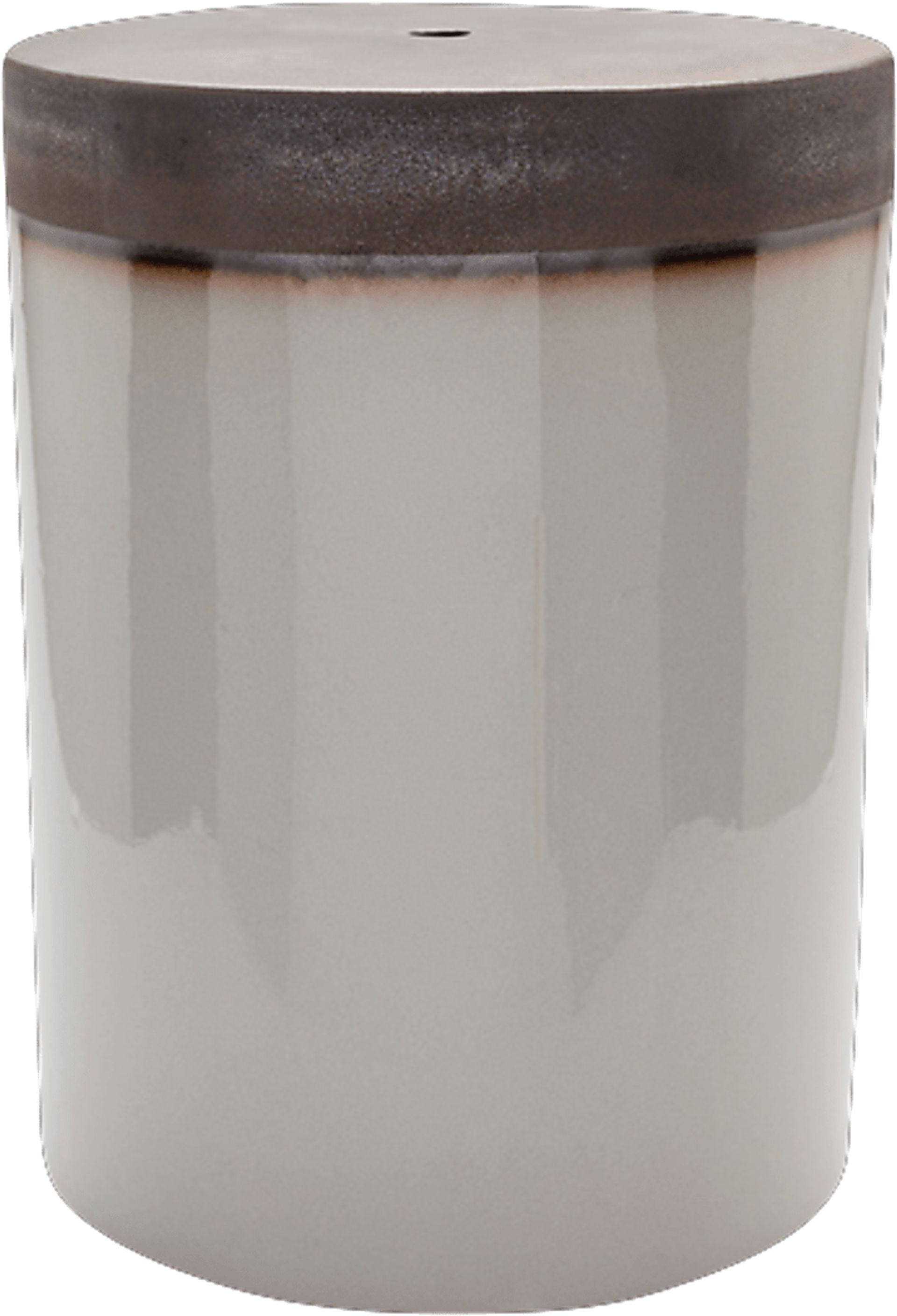Puleng Gray Outdoor Stool - Image 1