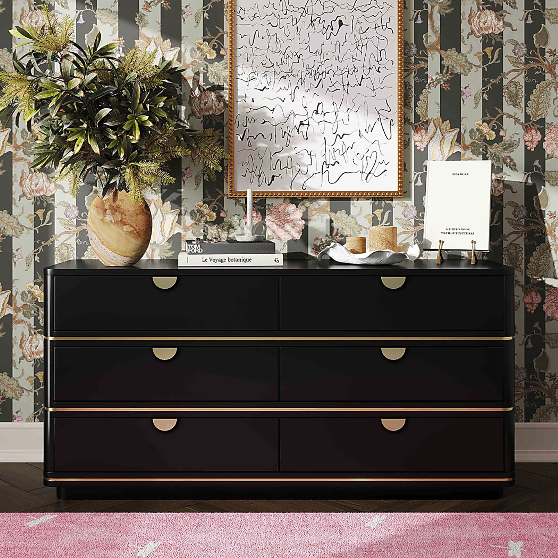 Purdon Black Dresser - Image 2