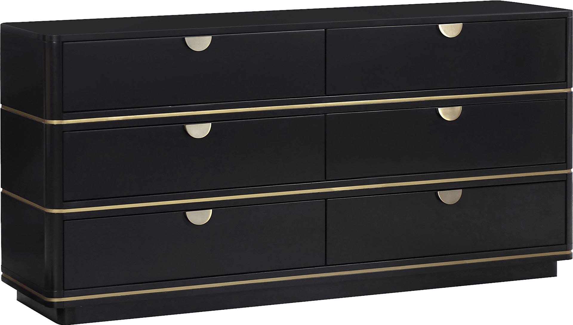 Purdon Black Dresser - Image 1