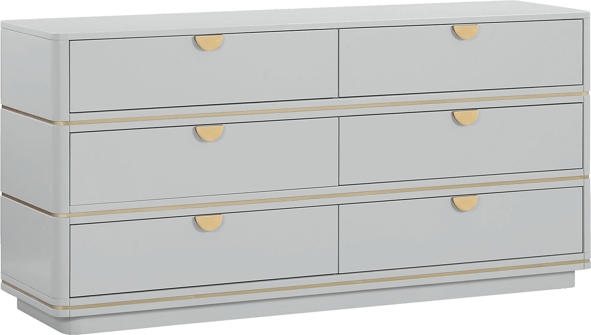 Purdon Gray Dresser - Image 1