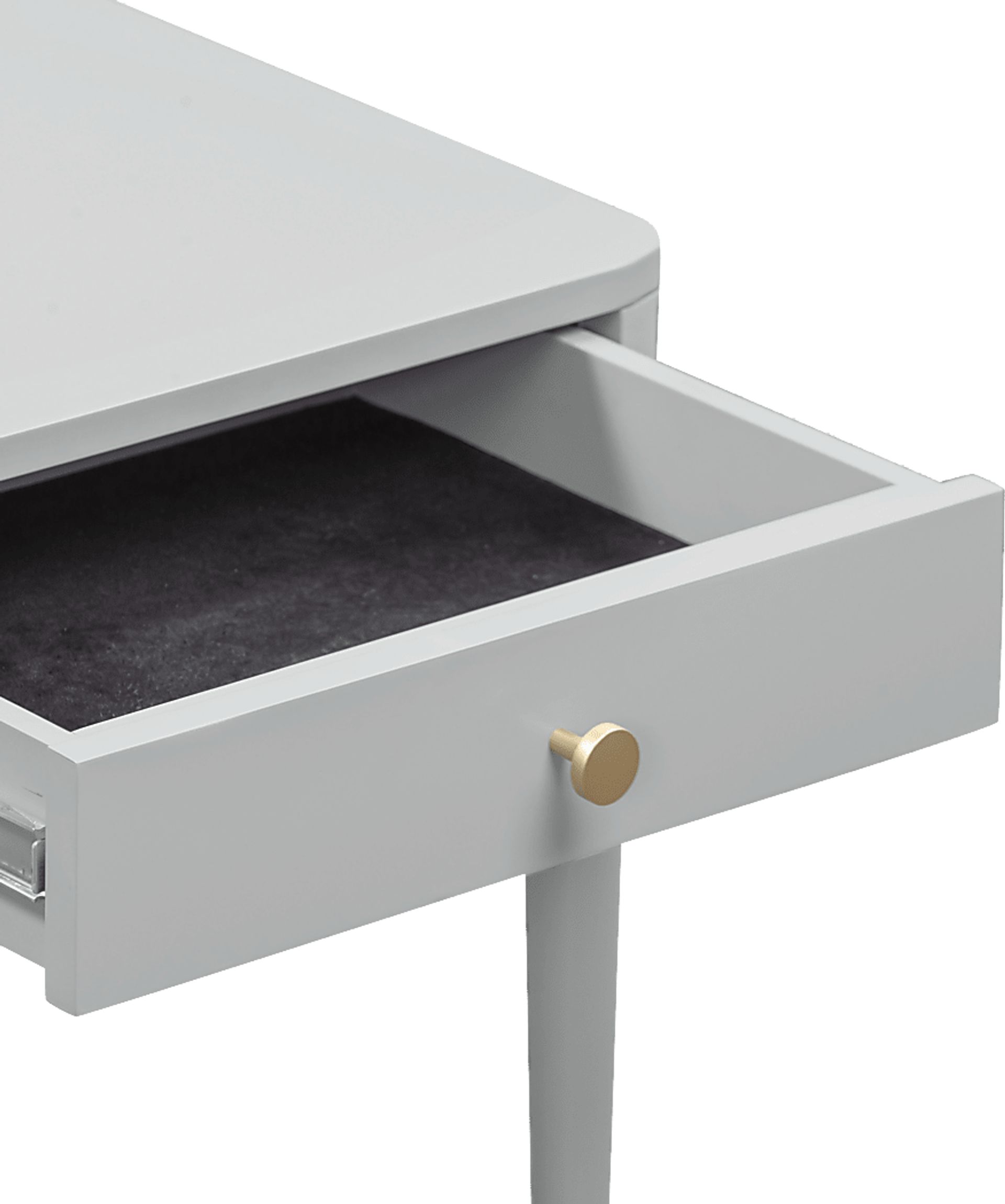 Purdon Gray Nightstand - Image 7