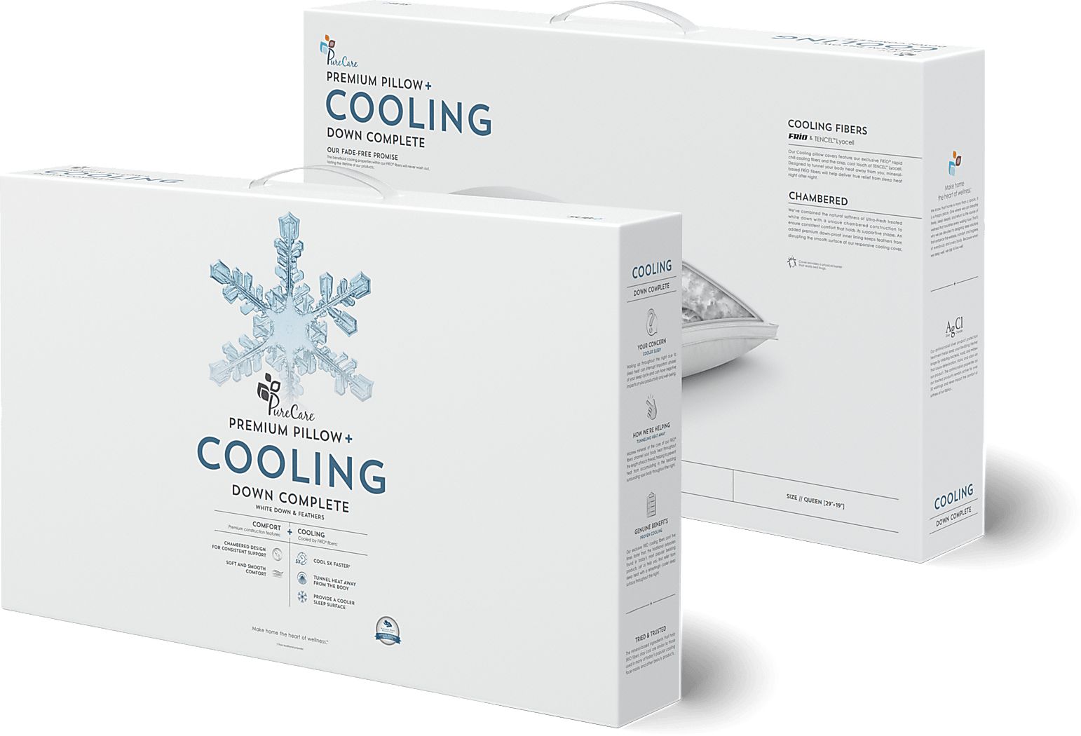 PureCare Cooling Down Complete King Pillow - Thumbnail 2