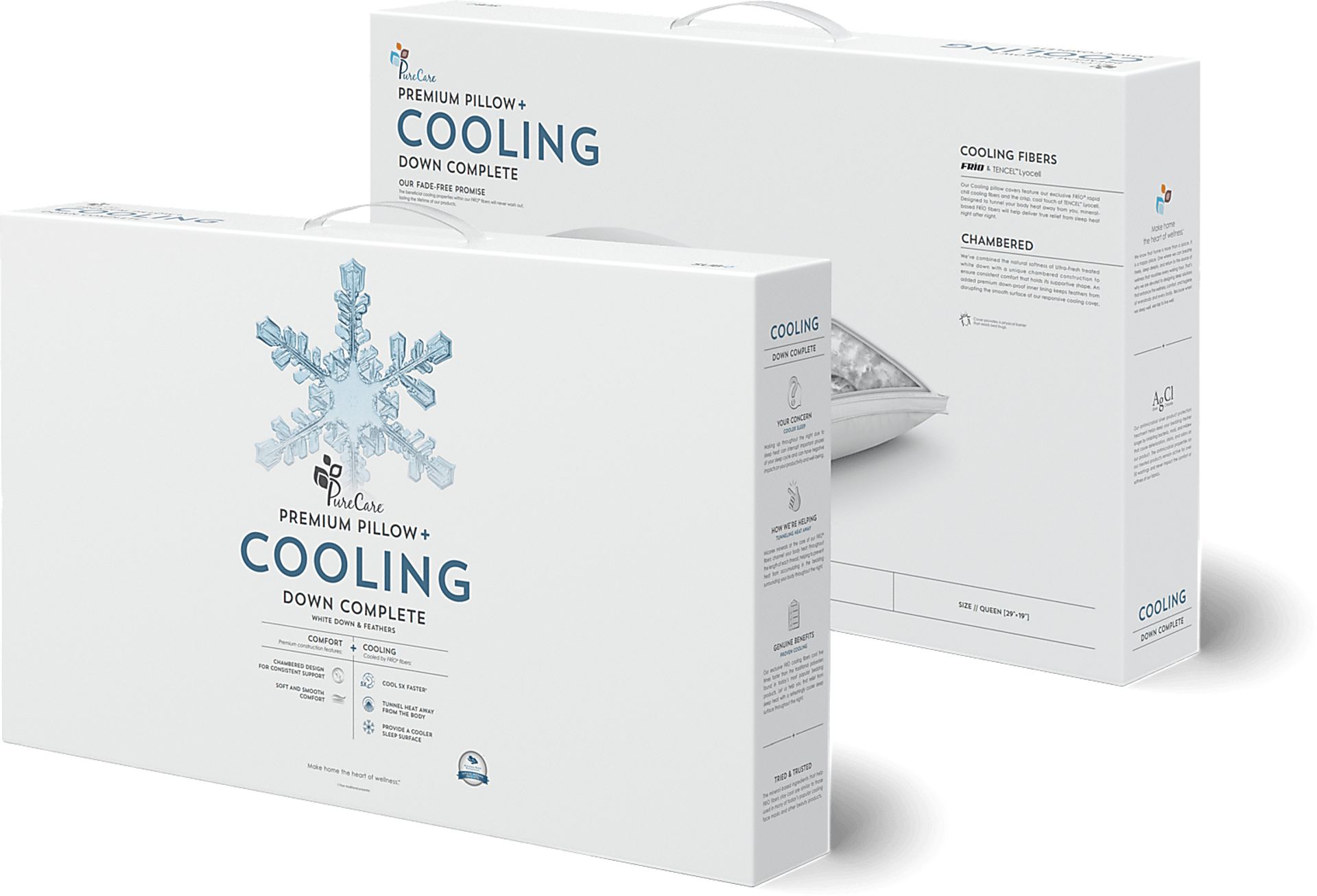 PureCare Cooling Down Complete Standard Pillow - Image 4