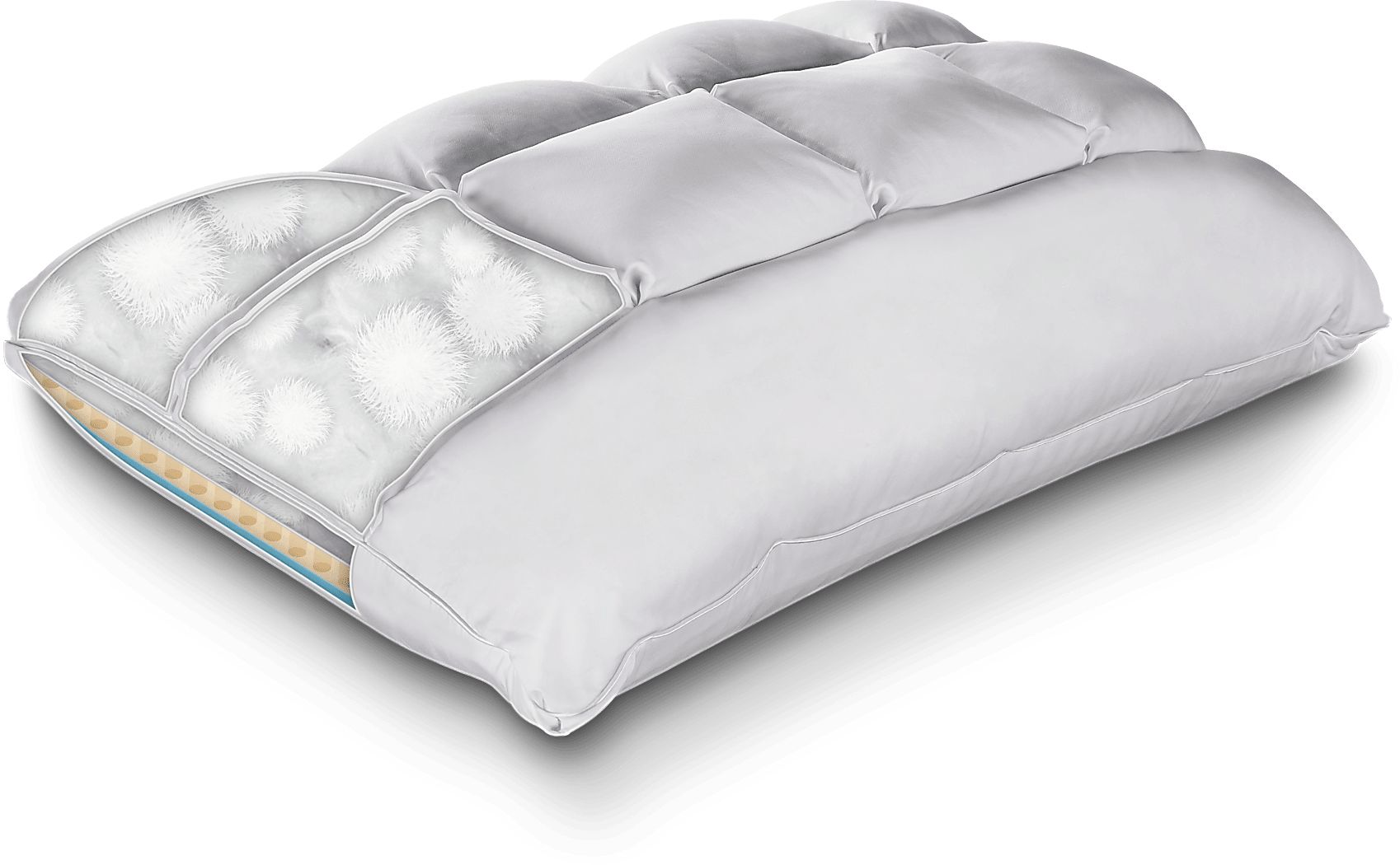 PureCare Cooling SoftCell Chill Select Standard Pillow - Thumbnail 3