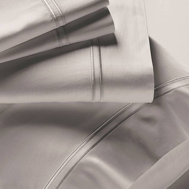 PureCare Premium Bamboo Dove Gray 3 Pc Twin Bed Sheet Set - Thumbnail - Image 1
