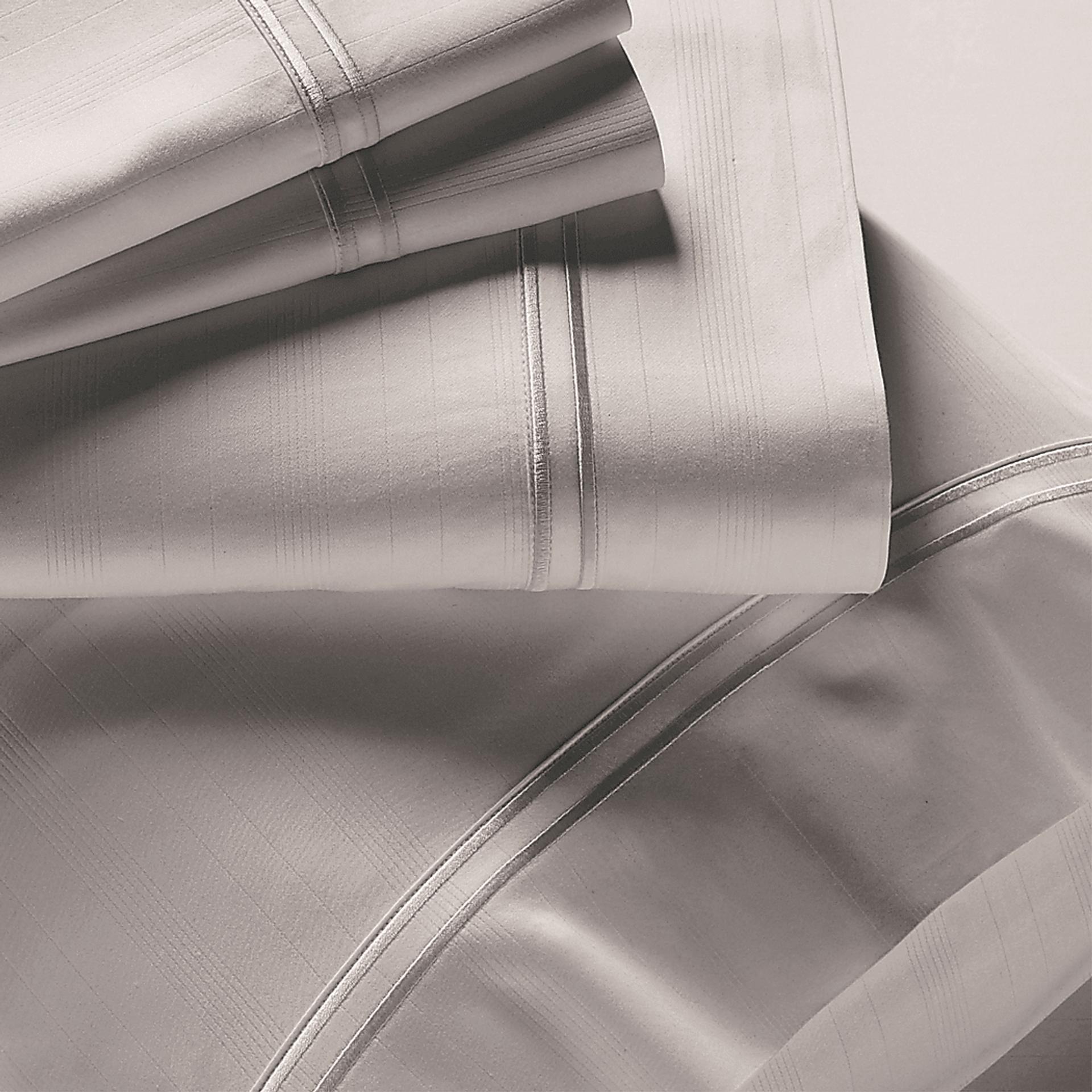 PureCare Premium Bamboo Dove Gray 4 Pc King Bed Sheet Set