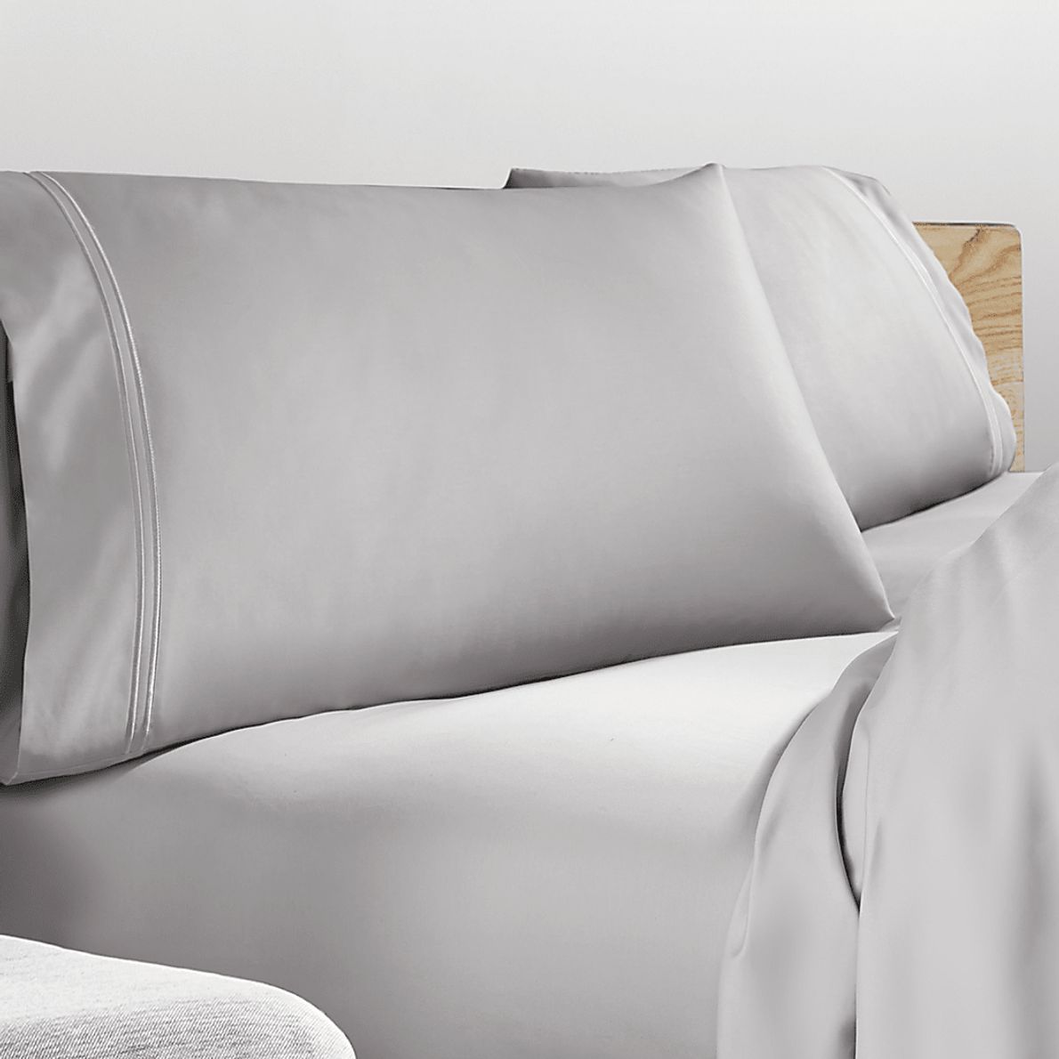 PureCare Premium Refreshing Lyocell Dove Gray 4 Pc Split California King Bed Sheet Set