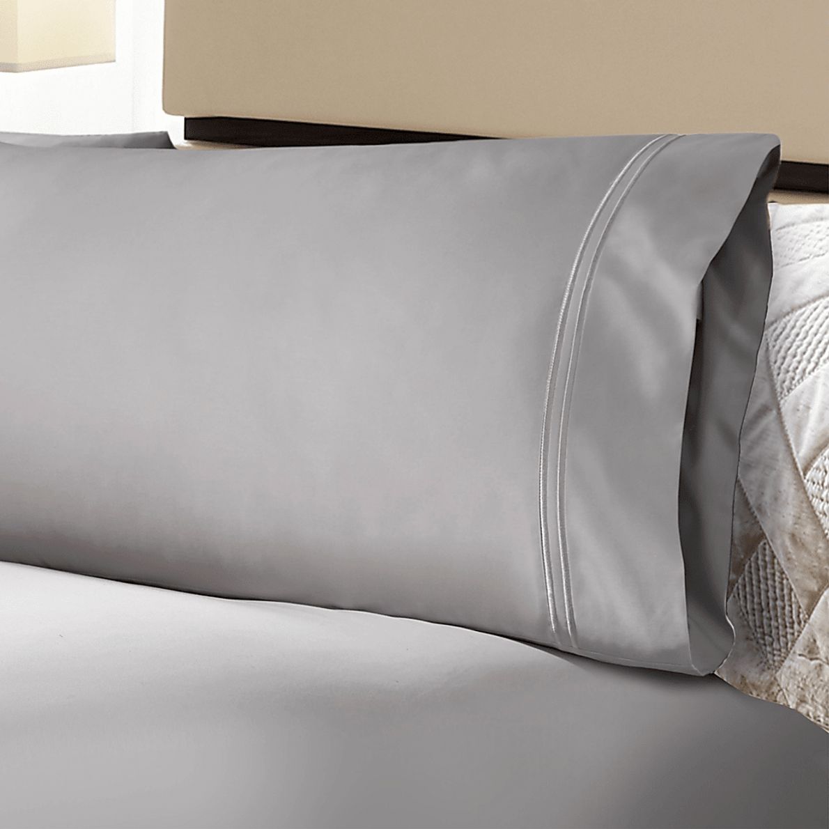PureCare Premium Soft Touch Dove Gray 4 Pc California King Bed Sheet Set