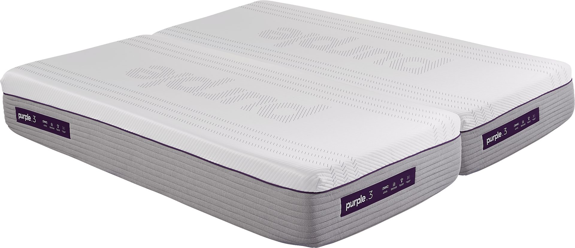 Purple Hybrid Premier 3 Split King Mattress (2 TWXL) - Image 1