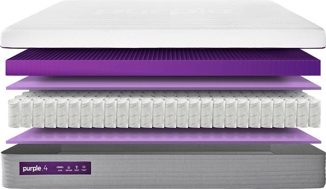 Purple Hybrid Premier 4 California King Mattress - Thumbnail - Image 4