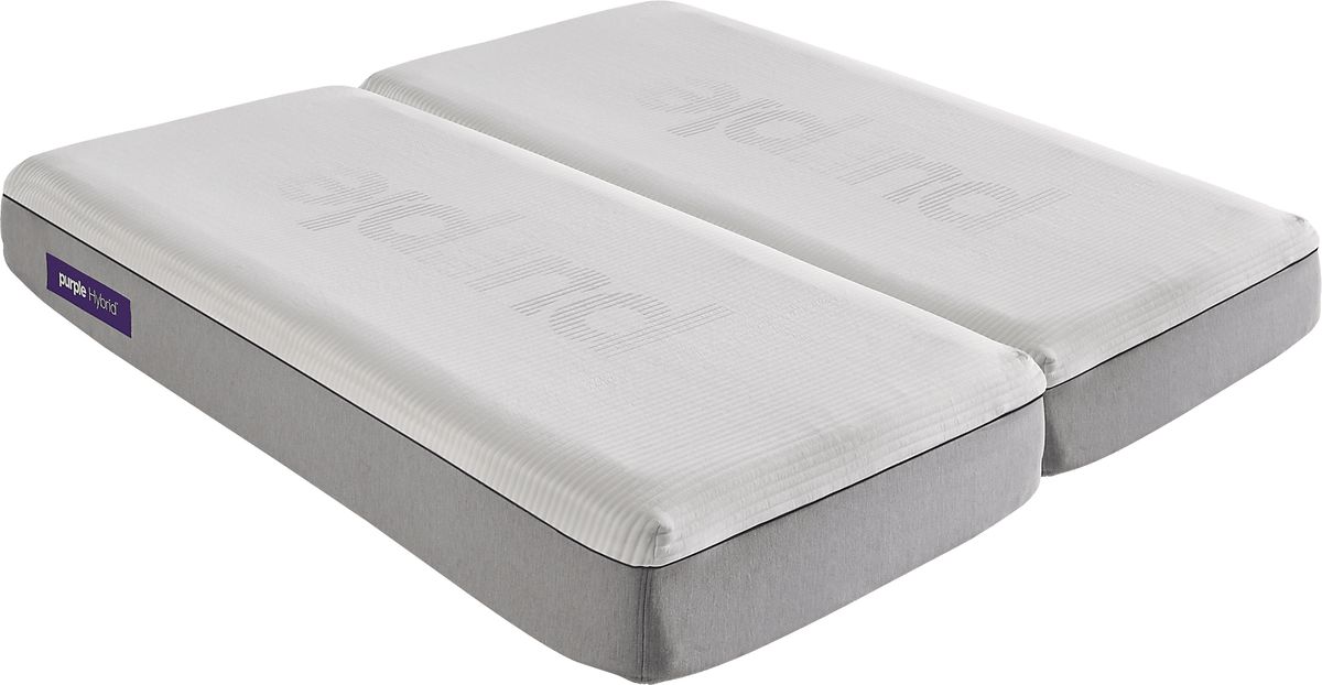 Purple Hybrid Split King Mattress Rooms to Go