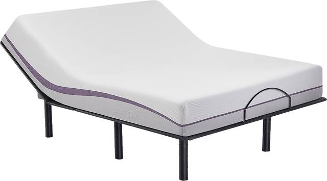 Purple Original Queen Mattress with Head Up Only Base - Thumbnail - Image 1