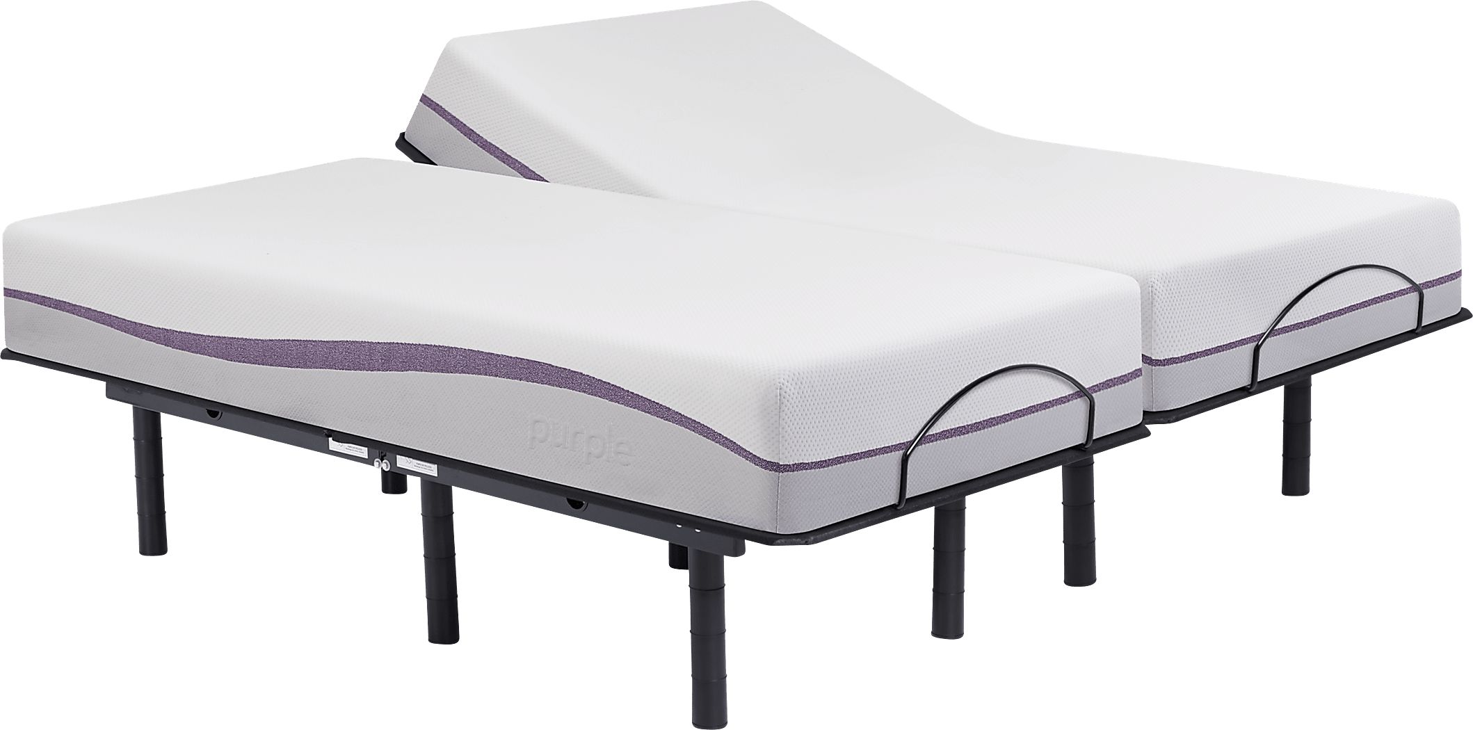 専用モハメドさん　　iPhone11Pro2台 Purple Original Split King Adjustable Mattress Set | Rooms to Go