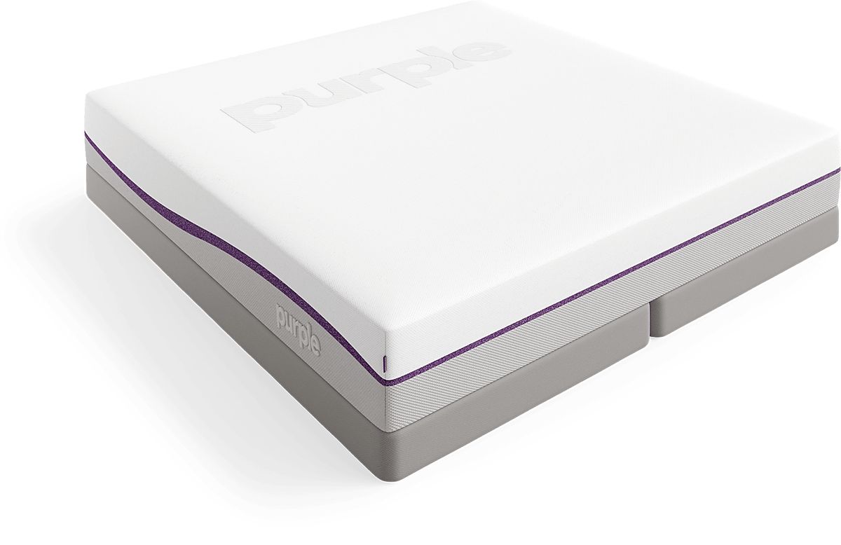 Purple Plus Low Profile King Mattress Set - Rooms To Go