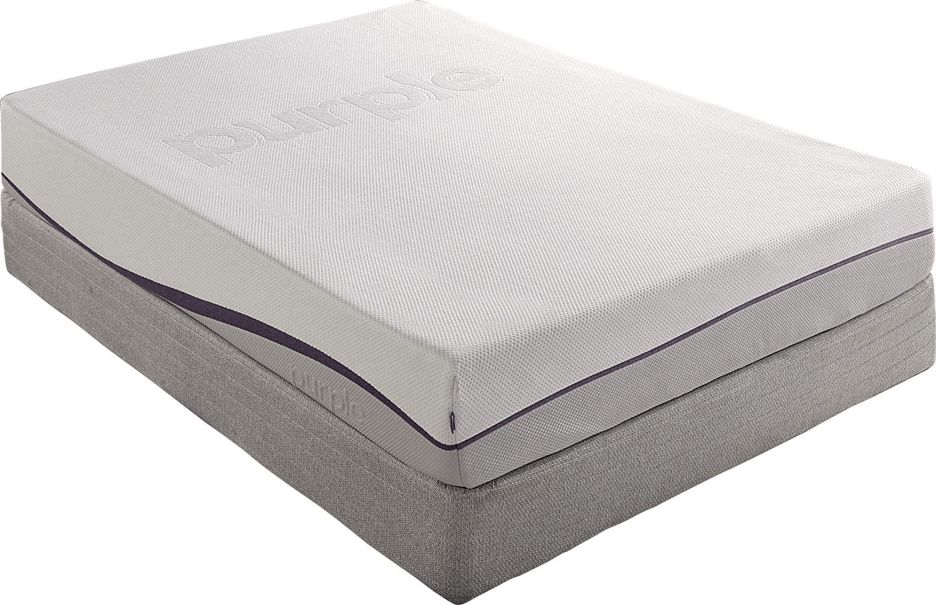 Purple Plus Queen Mattress Set - Image 1