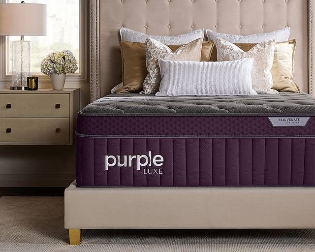 Purple Rejuvenate Premier Queen Mattress - Thumbnail - Image 3