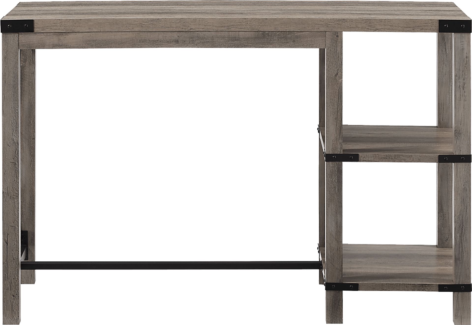 Purston Gray Kitchen Island - Image 3