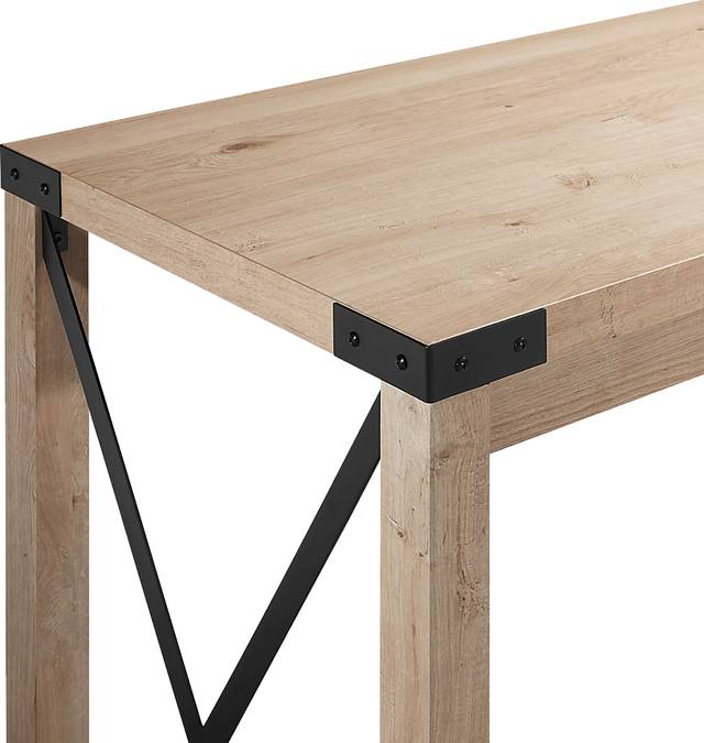 Purston Oak Kitchen Island - Thumbnail - Image 5