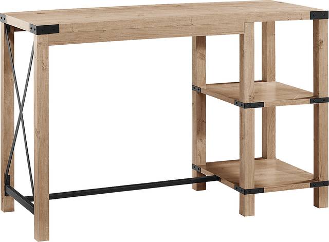 Purston Oak Kitchen Island - Thumbnail - Image 1