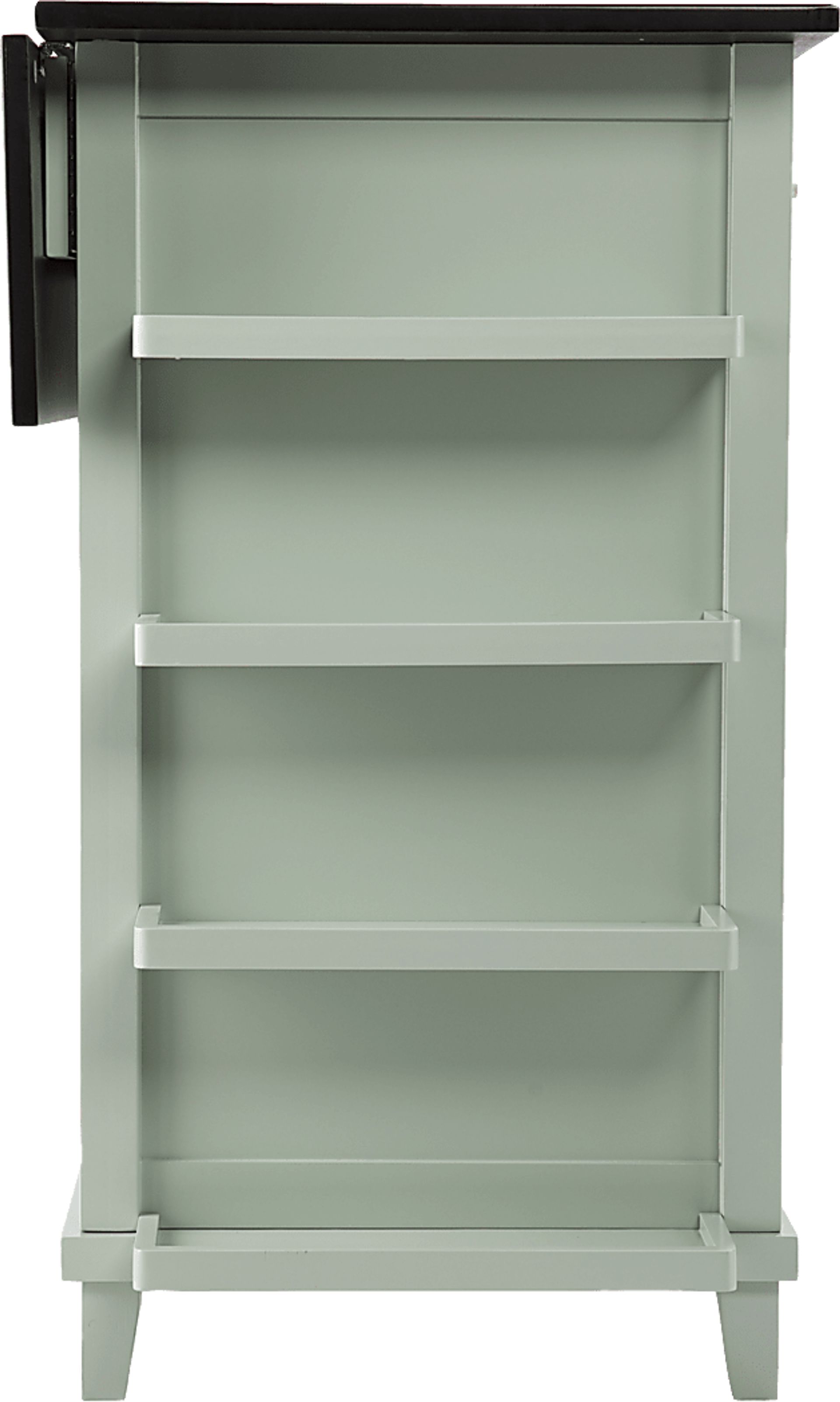 Pyegrave Green Kitchen Cart - Image 2