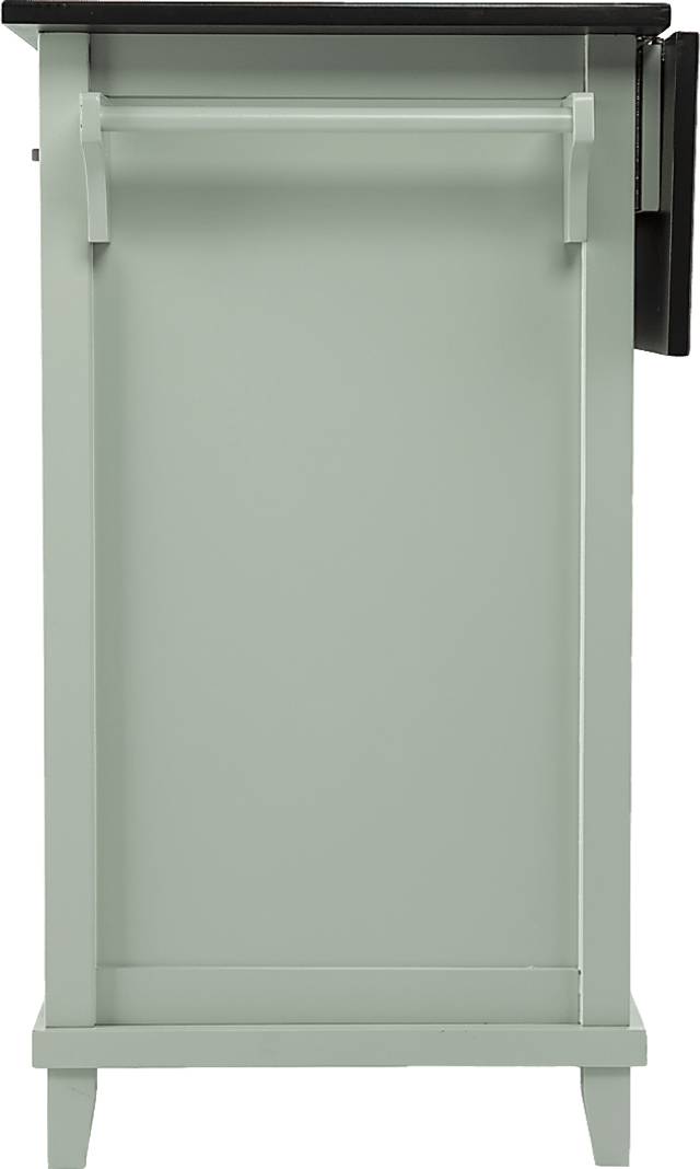 Pyegrave Green Kitchen Cart - Thumbnail - Image 3