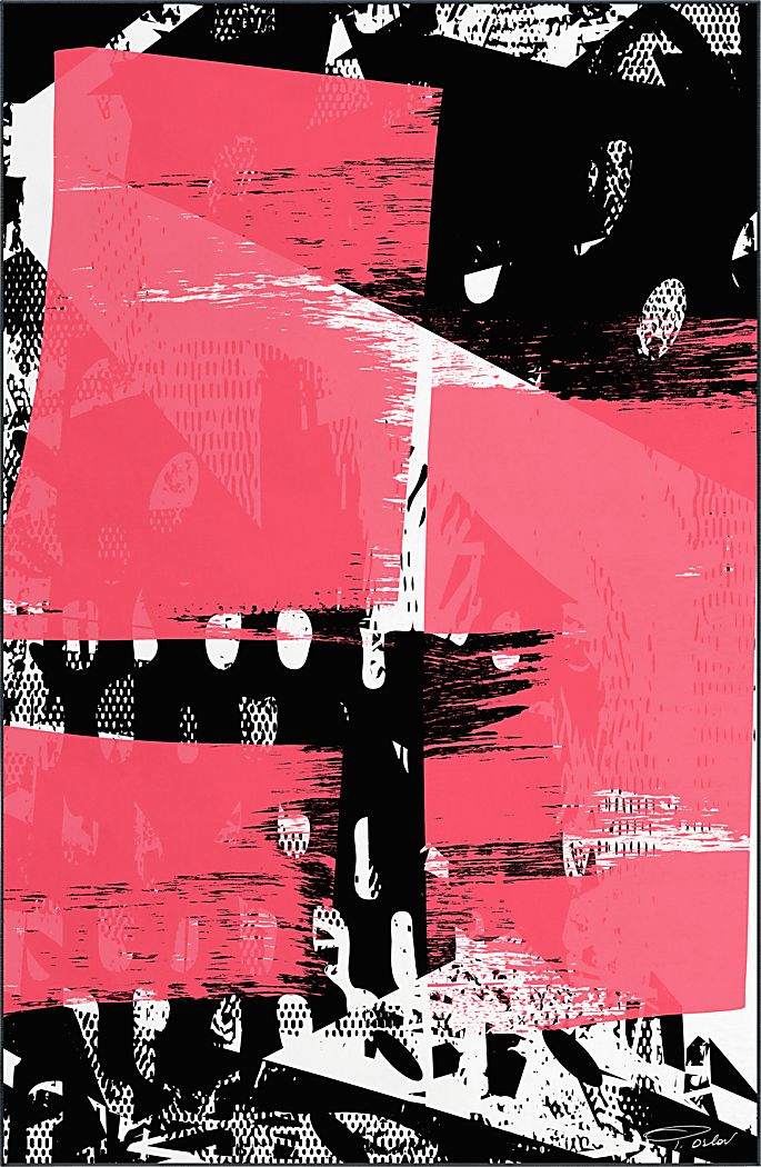 Pyerkeep Pink 5' x 7'7 Rug