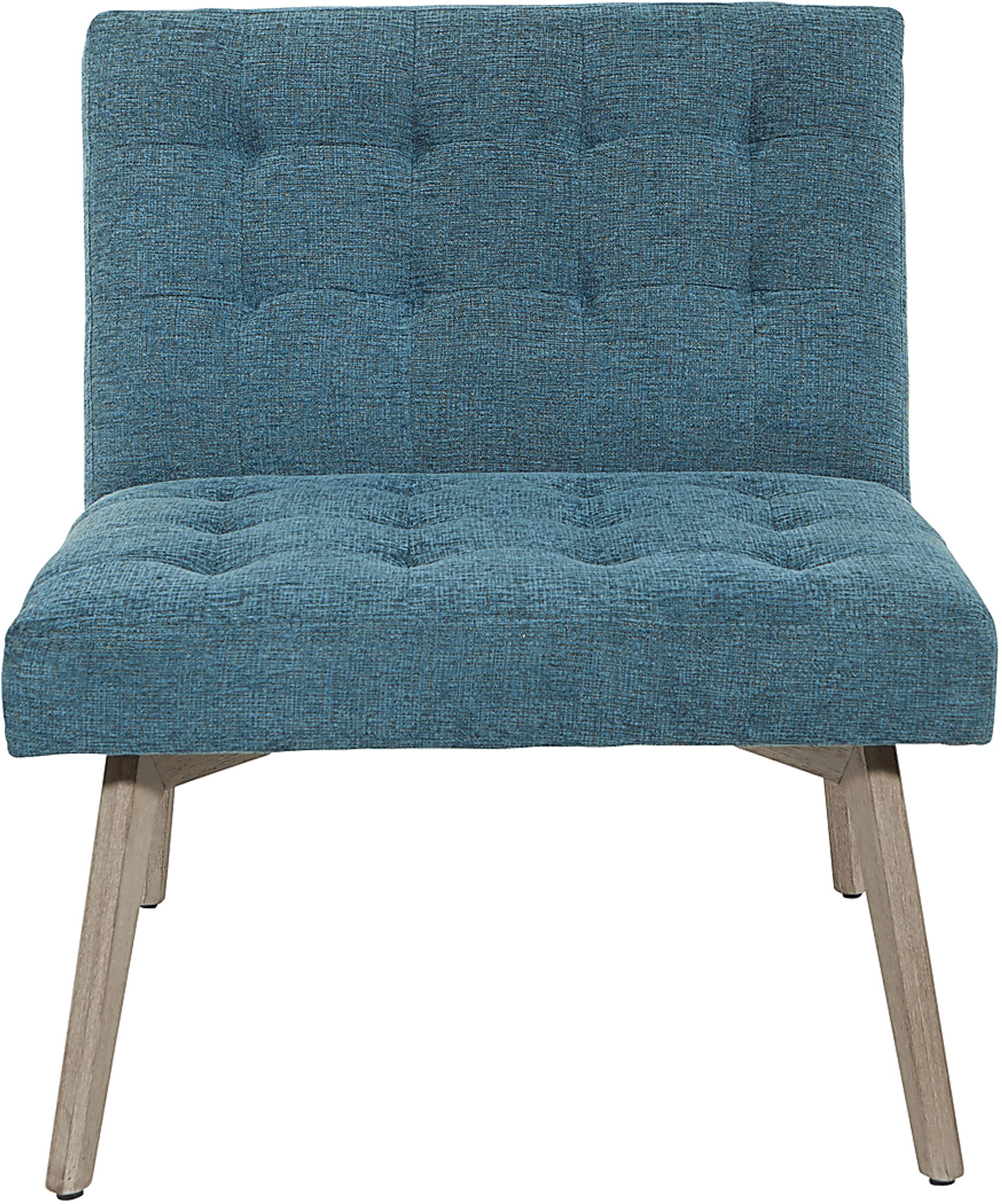 Pyka Blue Accent Chair - Image 3