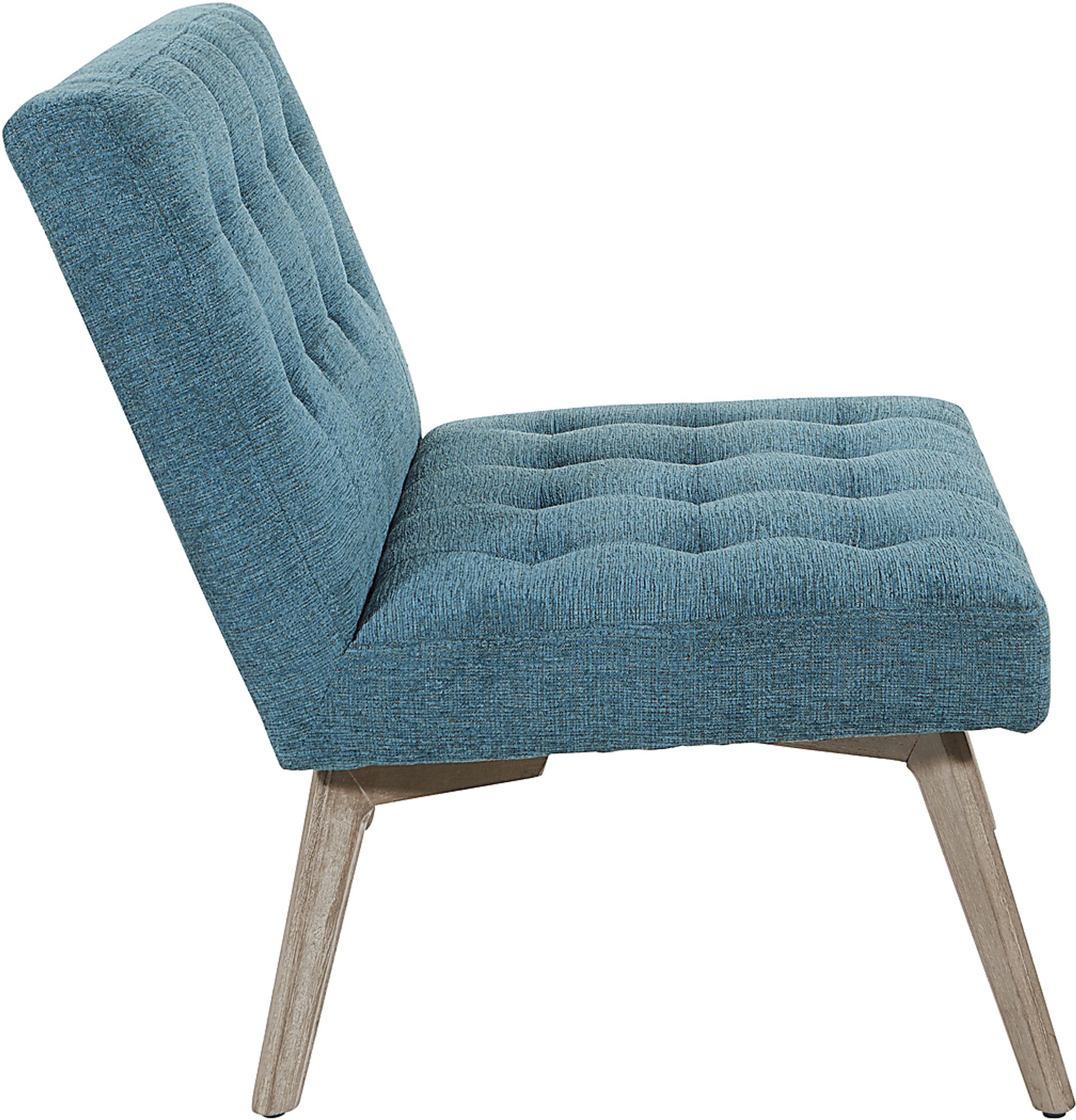 Pyka Blue Accent Chair - Image 4
