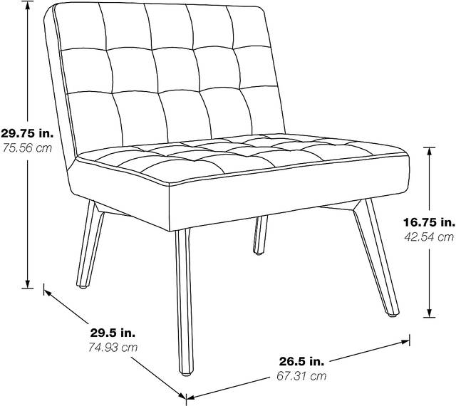 Pyka Blue Accent Chair - Thumbnail - Image 9