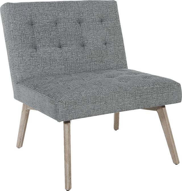 Pyka Charcoal Accent Chair - Thumbnail - Image 1