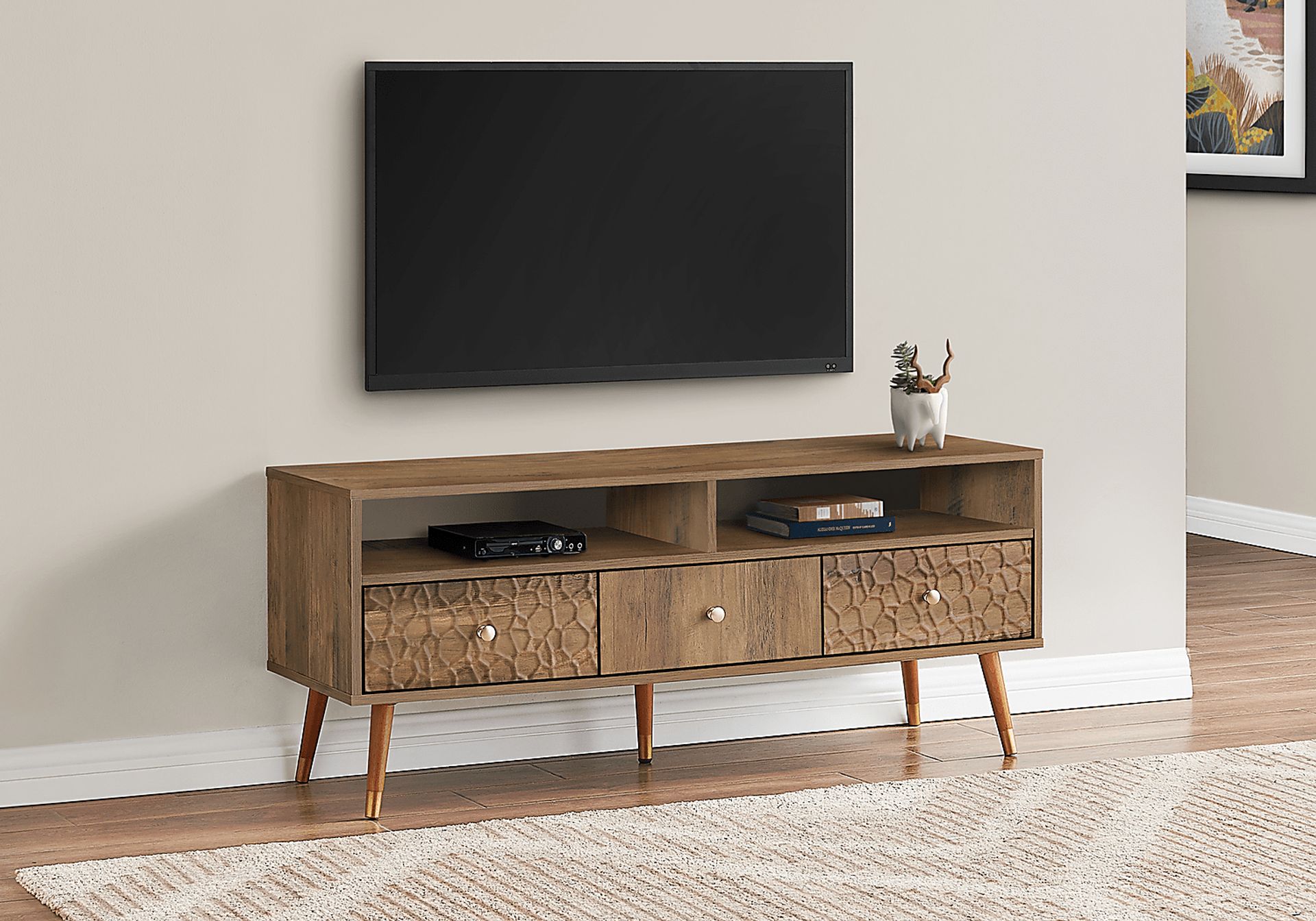 Pyrit Walnut 47 in. Console - Image 2