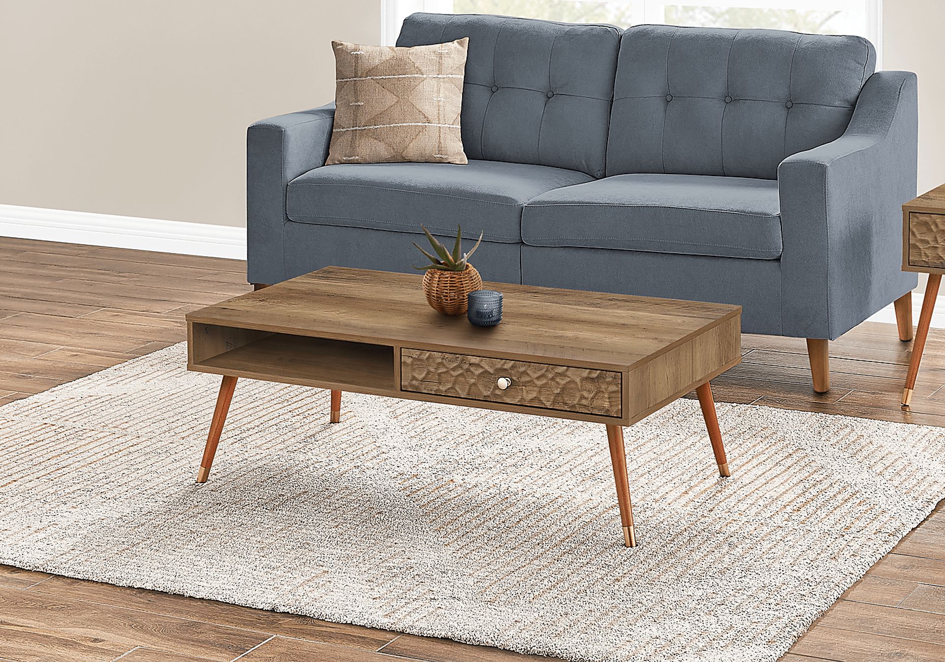 Pyrit Walnut Cocktail Table - Image 2