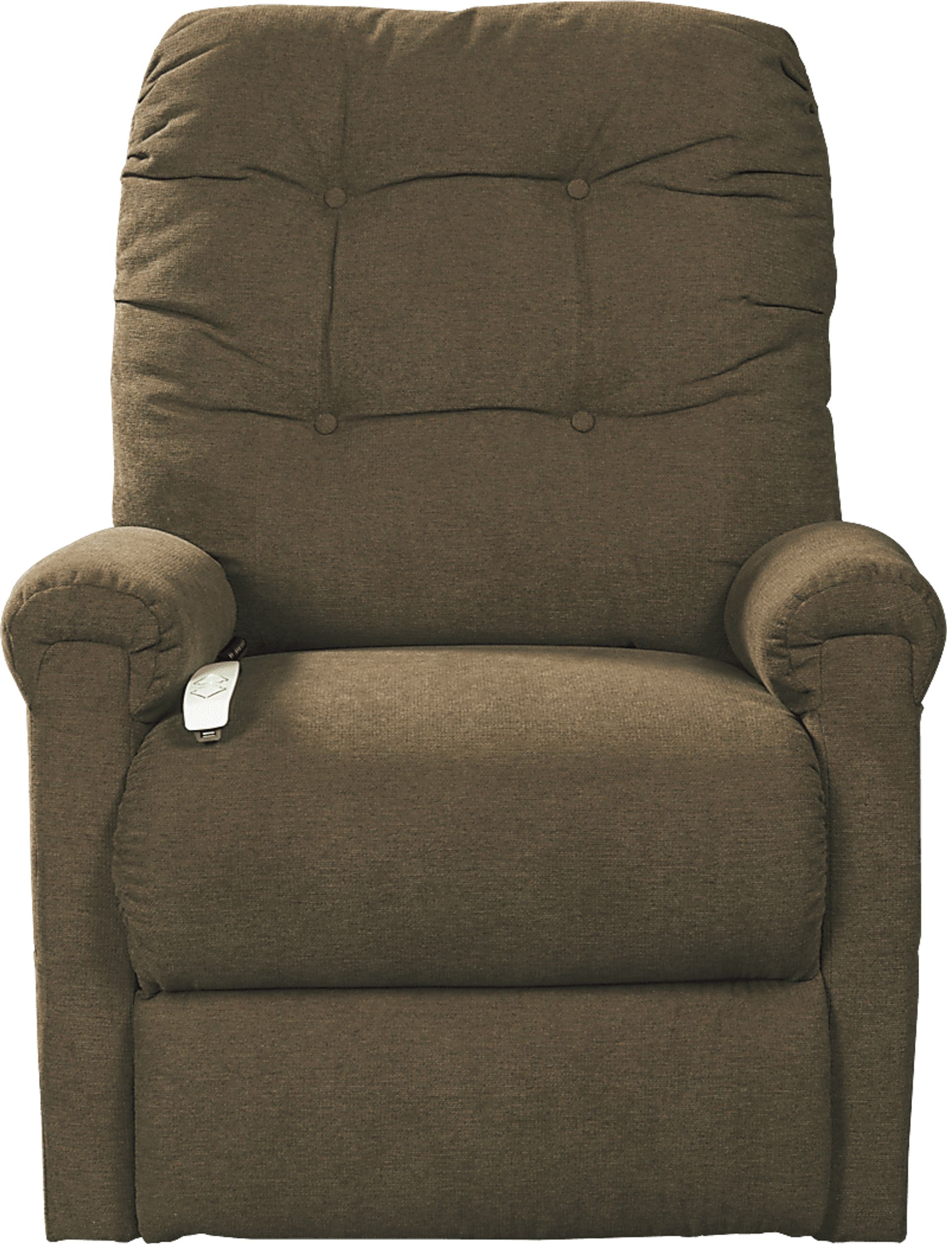 Pyron Beige Lift Chair Dual Power Recliner - Image 3