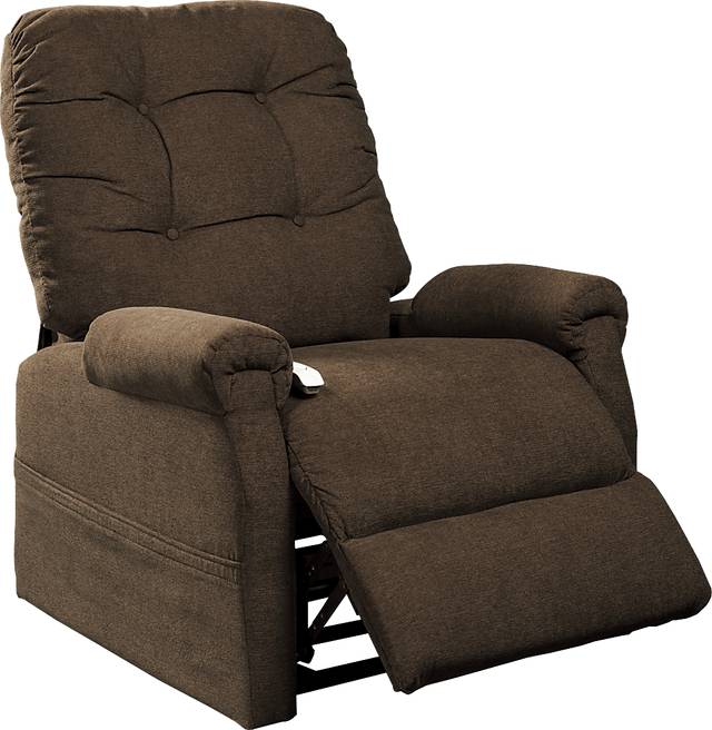 Pyron Brown Lift Chair Power Recliner - Thumbnail - Image 4