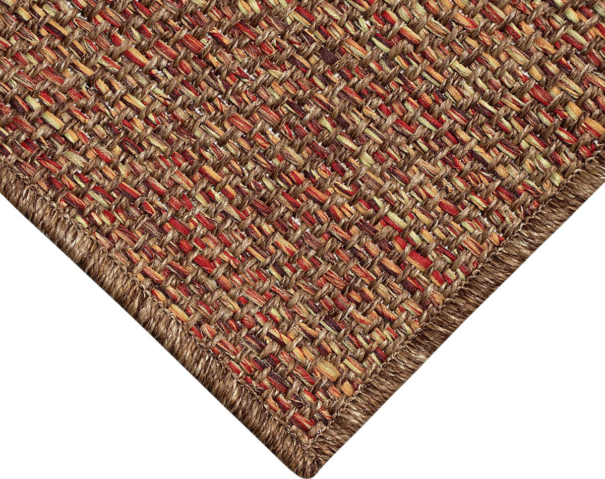 Qarray Rust Red Outdoor Rugs | Rooms to Go