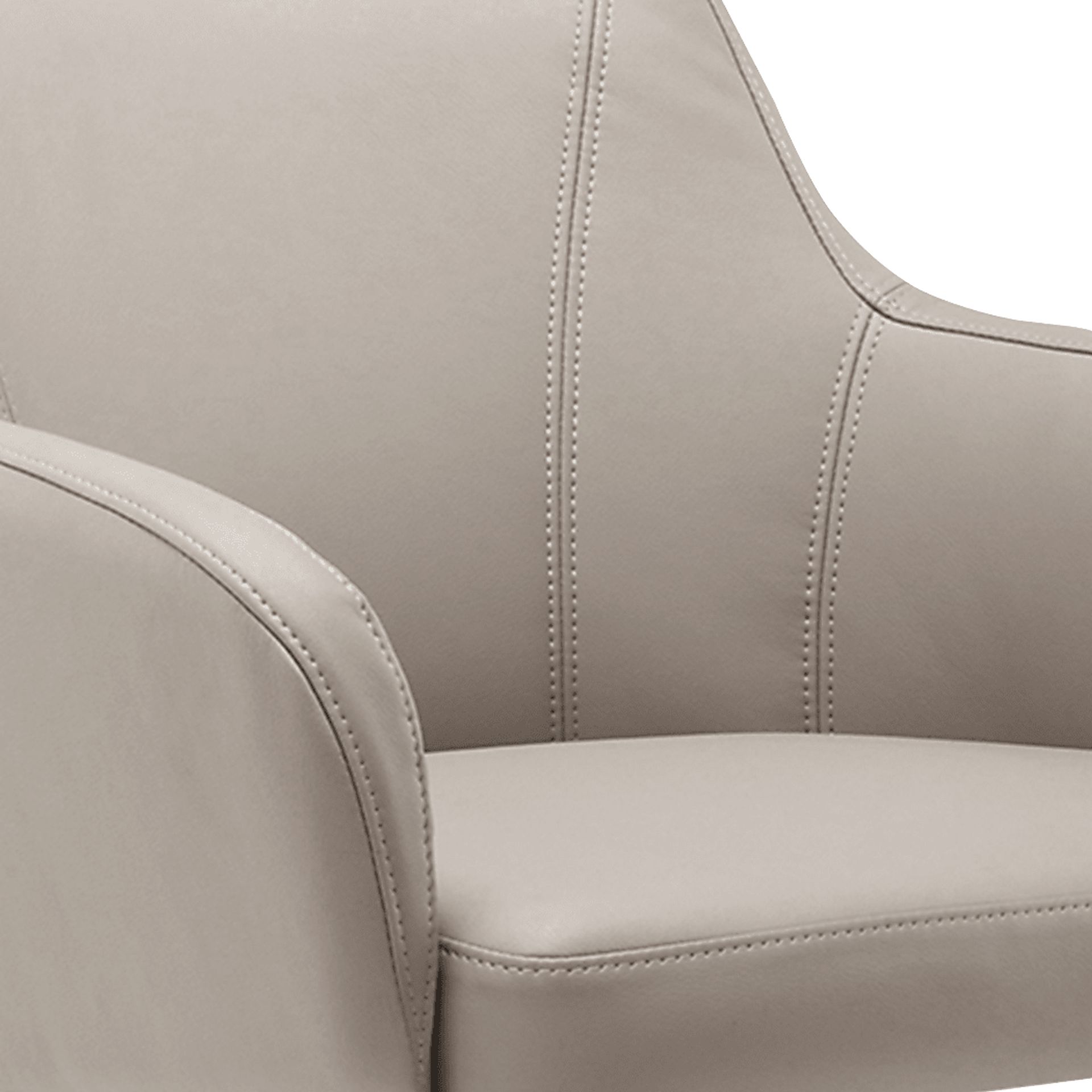 Qarro Beige Office Chair - Image 8