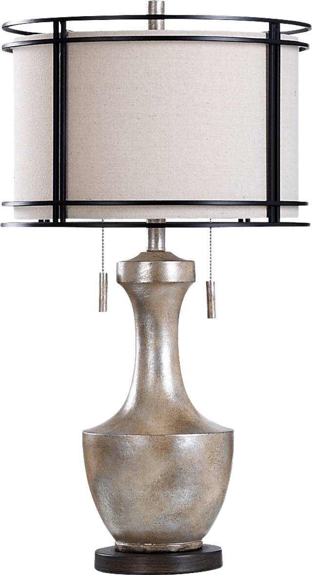 Qawish Cave Silver Lamp - Thumbnail - Image 1